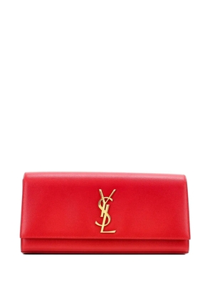 Saint Laurent Pre-Owned Classic Monogram Leather Long clutch bag - Red