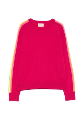 FROM FUTURE stripe-detail sweater - Pink