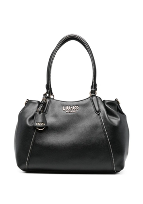 LIU JO logo-detail tote bag - Black