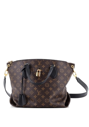 Louis Vuitton Pre-Owned Flower Zipped Tote Monogram Canvas MM shoulder bag - Brown