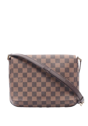 Louis Vuitton Pre-Owned 2004 Damier Ebene Musette Tango Long Strap crossbody bag - Brown