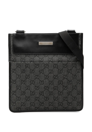 Gucci Pre-Owned 2000-2015 GG Denim crossbody bag - Grey