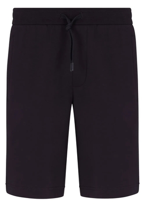Armani Exchange drawstring-waist bermuda shorts - Blue