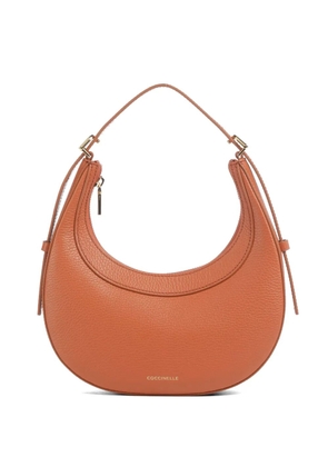 Coccinelle Whisper textured shoulder bag - Brown