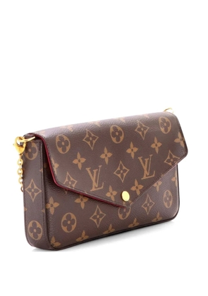 Louis Vuitton Pre-Owned Felicie Pochette Monogram Canvas crossbody bag - Brown