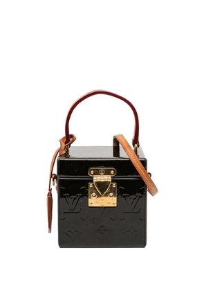 Louis Vuitton Pre-Owned 2019 Monogram Vernis Bleecker Box vanity bag - Black