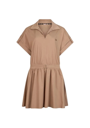 LIU JO Liu Jo Better V-neck mini dress - Neutrals