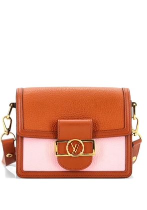 Louis Vuitton Pre-Owned Dauphine Calfskin Mini shoulder bag - Brown