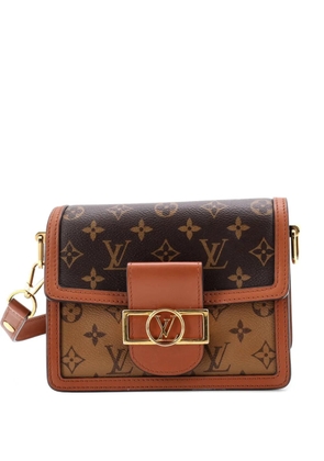 Louis Vuitton Pre-Owned Dauphine Shoulder Bag Reverse Monogram Canvas Mini crossbody bag - Brown