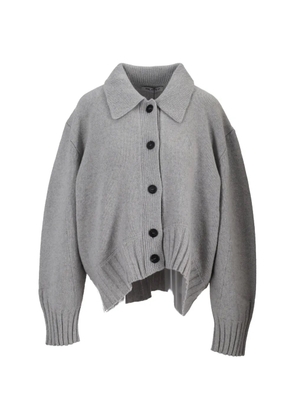The Attico collared cardigan - Grey