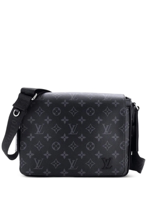 Louis Vuitton Pre-Owned District Messenger Bag Monogram Eclipse Canvas PM crossbody bag - Black