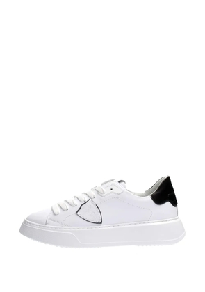 Philippe Model Paris appliqué panel sneakers - White