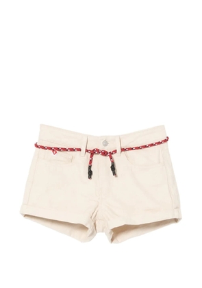 APEE™ by *A BATHING APE® belted cuffed shorts - Neutrals