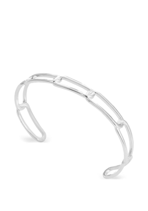 Federica Tosi rigid square bracelet - Silver