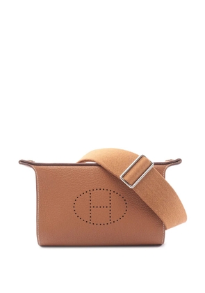 Hermès Pre-Owned 2024 Togo Videpoches crossbody bag - Brown