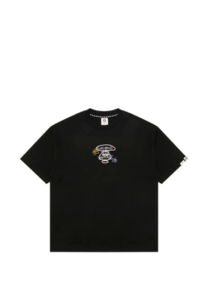 AAPE BY *A BATHING APE® floral-print T-shirt - Black