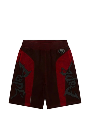 AAPE BY *A BATHING APE® panel logo shorts - Red