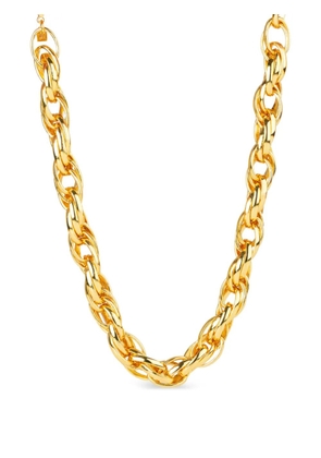 Federica Tosi Lace Rose chain necklace - Gold