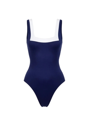 BANANA MOON square neck swimsuit - Blue