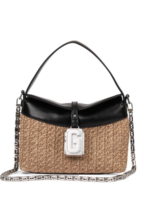 GCDS Mega Comma shoulder bag - Neutrals