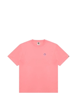 AAPE BY *A BATHING APE® appliqué T-shirt - Pink