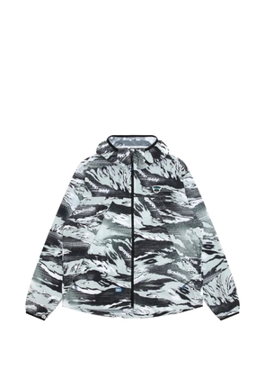AAPE BY *A BATHING APE® camouflage hooded jacket - Black