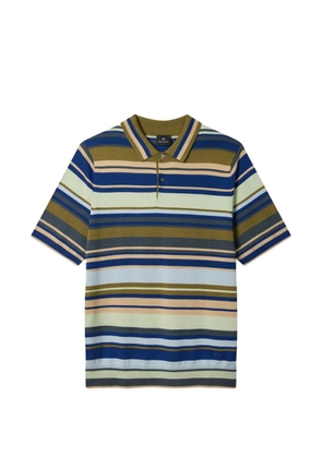 PS Paul Smith striped polo shirt - Green