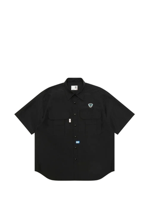 AAPE BY *A BATHING APE® logo patch shirt - Black