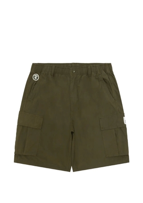 AAPE BY *A BATHING APE® green cargo shorts