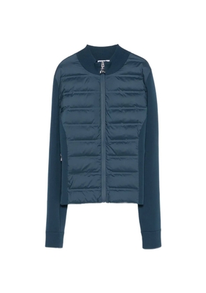 Patrizia Pepe quilted zipped puffer jacket - Blue