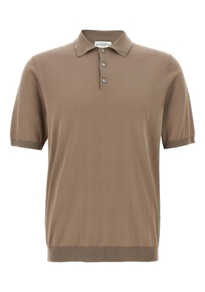 Ballantyne cltralight cotton polo shirt - Brown