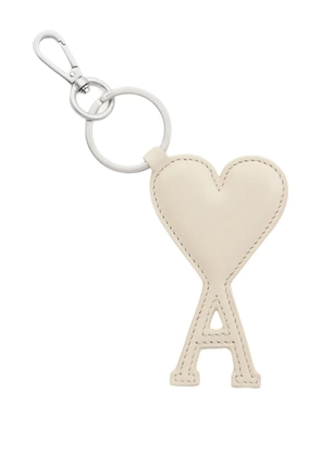 AMI Paris Ami de Coeur keyring - Neutrals