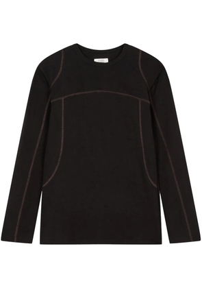TOMBOY seam detailing sweatshirt - Black