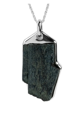 Parts of Four crystal halos necklace - Silver