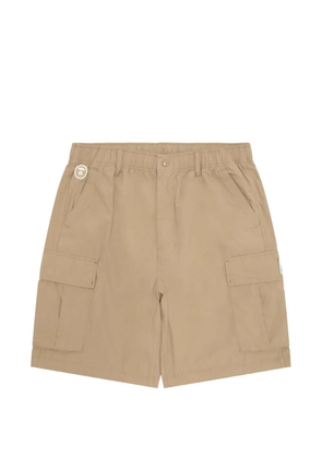 AAPE BY *A BATHING APE® cotton cargo shorts - Neutrals