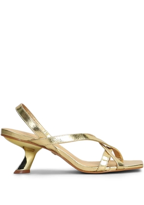CARRANO metallic sandals - Gold