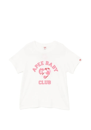 APEE™ by *A BATHING APE® graphic-print crew neck T-shirt - White