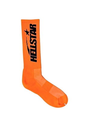 HELLSTAR logo socks - Orange