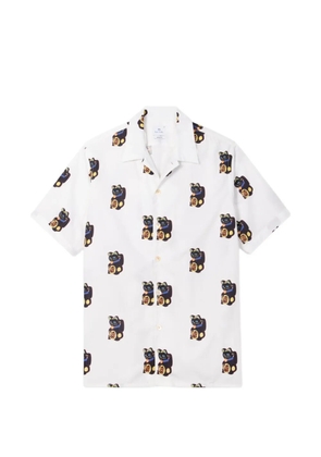 PS Paul Smith Lucky Cat printed shirt - White