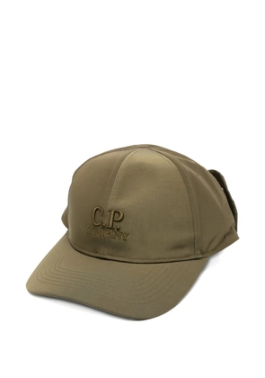 C.P. Company logo-detail baseball cap - Green