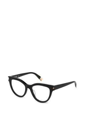 Furla geometric logo-detail glasses - Black