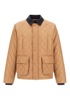 Herno diamond-quilted jacket - Neutrals