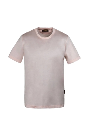 Moorer round-neck slim-fit T-shirt - Pink