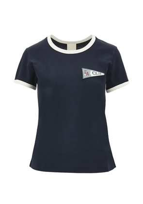 Emporio Armani patch T-shirt - Blue