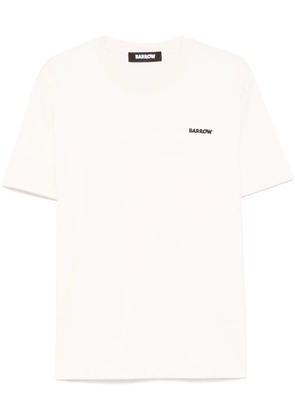 BARROW logo-print T-shirt - Neutrals