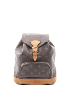 Louis Vuitton Pre-Owned 1999 Montsouris MM leather backpack - Brown