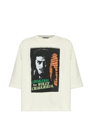 Willy Chavarria Looking For Willy T-shirt - Neutrals