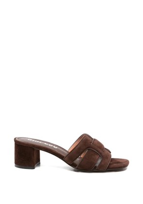 Bibi Lou suede mules - Brown