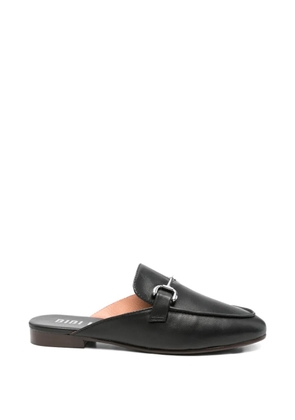 Bibi Lou leather flat mules - Black
