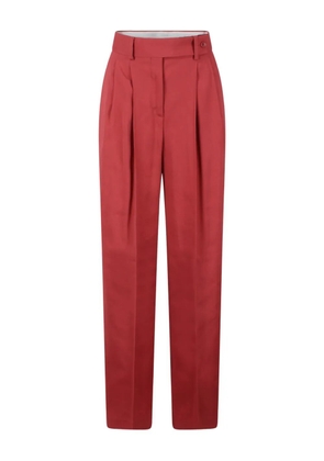 Alberta Ferretti pleated wide-leg trousers - Pink